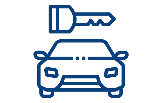 Icon: Auto mit Schlüssel